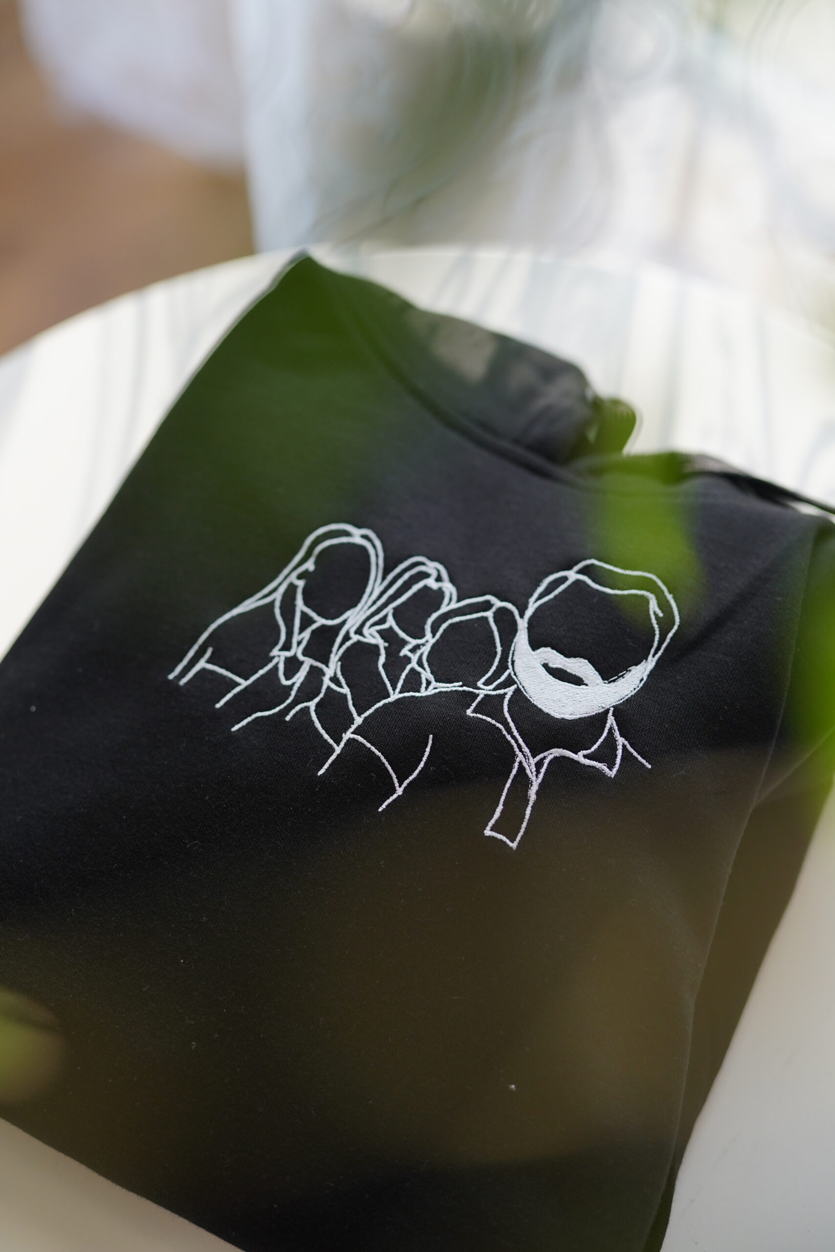 WŁASNY PROJEKT Personalizowana bluza / koszulka- outline - obrazek 10