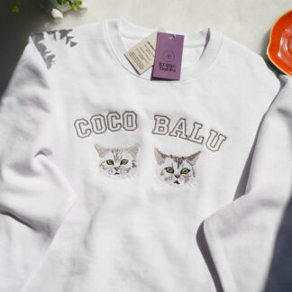 Bluza z haftem Twojego pupila i imieniem